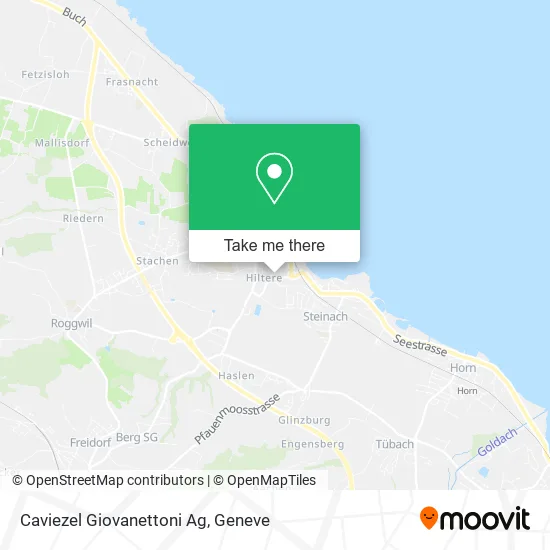 Caviezel Giovanettoni Ag map