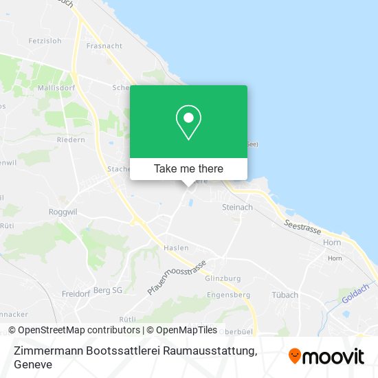 Zimmermann Bootssattlerei Raumausstattung map