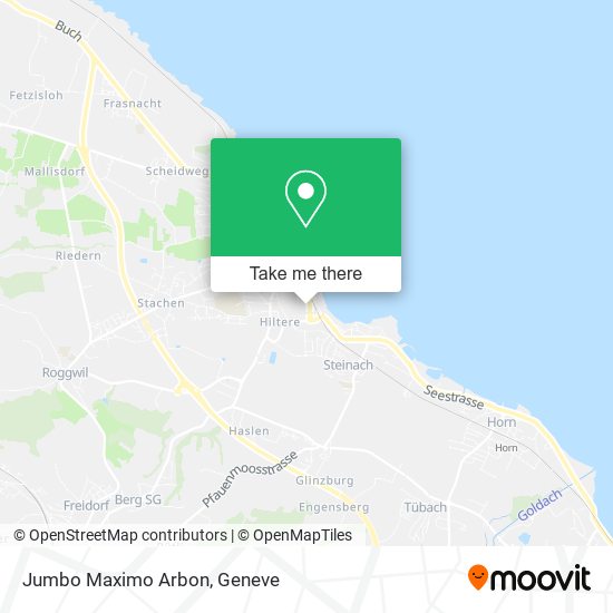 Jumbo Maximo Arbon map