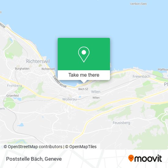Poststelle Bäch map