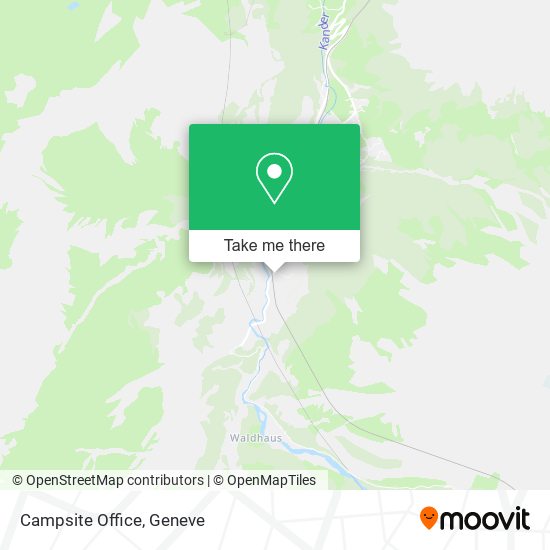 Campsite Office map