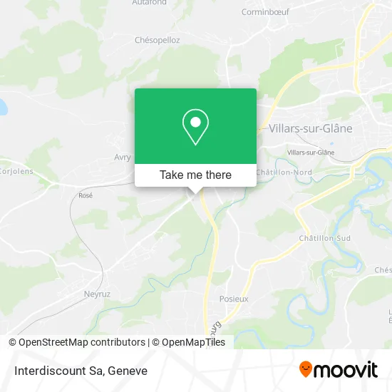 Interdiscount Sa map
