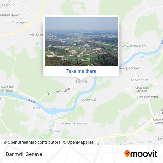 Bannwil map