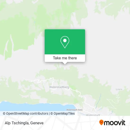 Alp Tschingla map