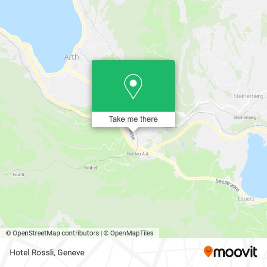 Hotel Rossli map