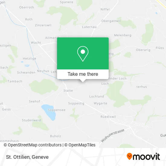 St. Ottilien map