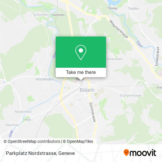 Parkplatz Nordstrasse map
