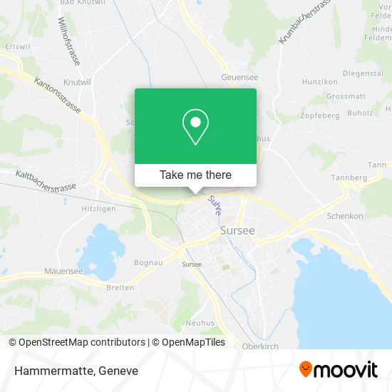 Hammermatte map