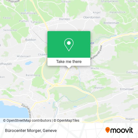 Bürocenter Morger map