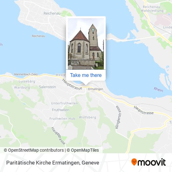 Paritätische Kirche Ermatingen map