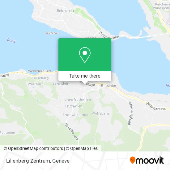 Lilienberg Zentrum map
