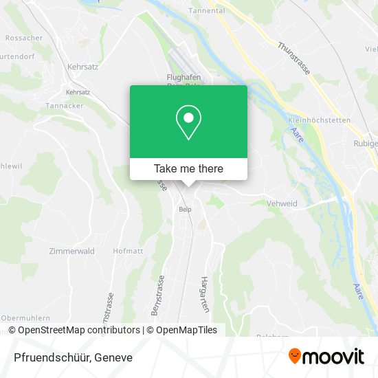 Pfruendschüür map