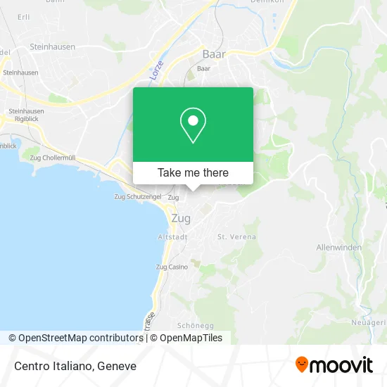 Centro Italiano map