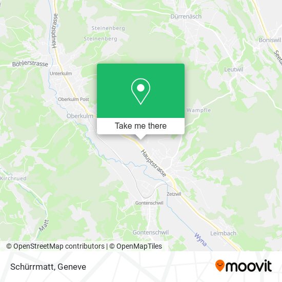 Schürrmatt map