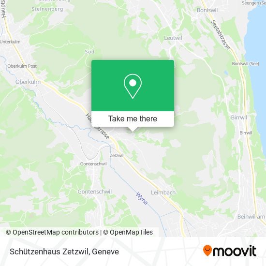 Schützenhaus Zetzwil map