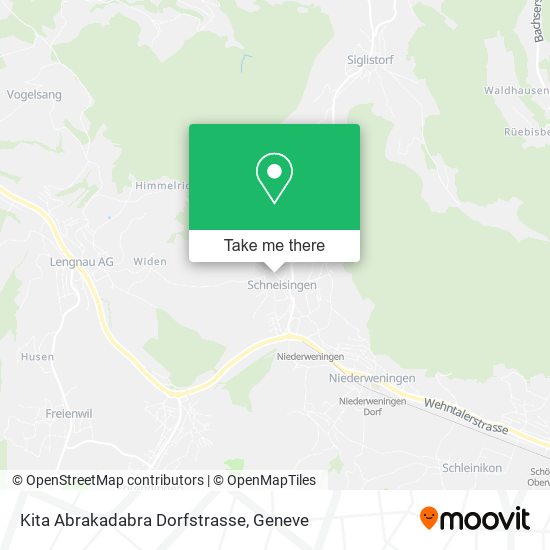 Kita Abrakadabra Dorfstrasse map