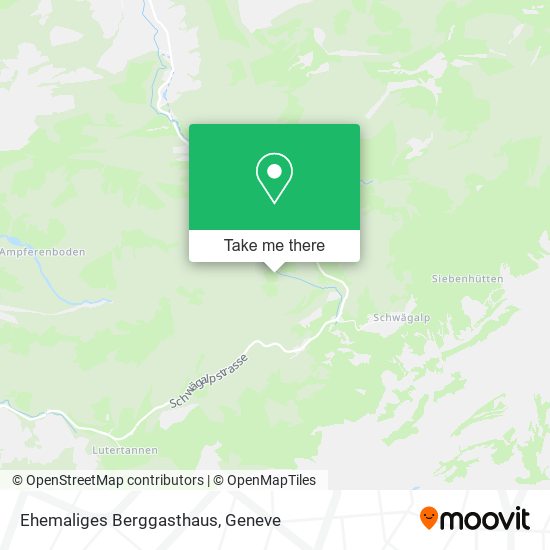 Ehemaliges Berggasthaus map