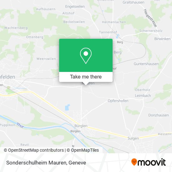 Sonderschulheim Mauren map