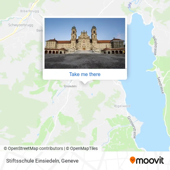 Stiftsschule Einsiedeln map