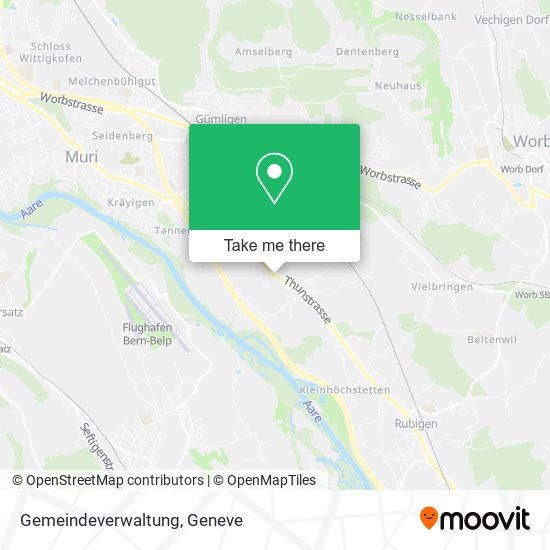 Gemeindeverwaltung map