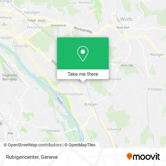 Rubigencenter map