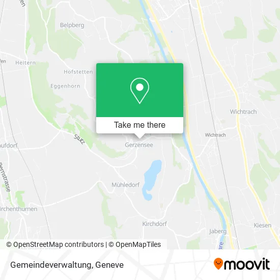 Gemeindeverwaltung map
