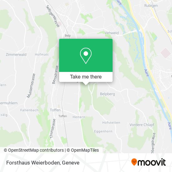 Forsthaus Weierboden map