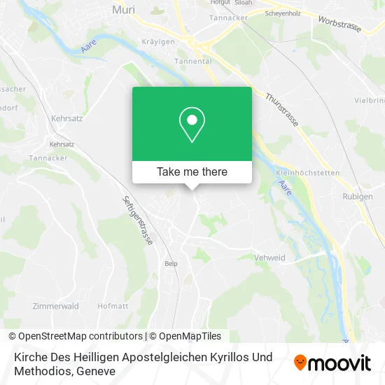 Kirche Des Heilligen Apostelgleichen Kyrillos Und Methodios map