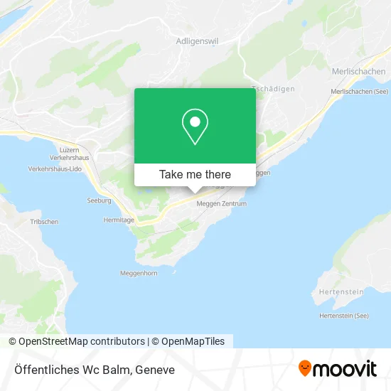 Öffentliches Wc Balm map