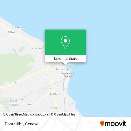 Poststübli map