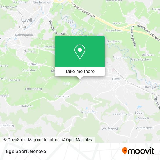 Ege Sport map