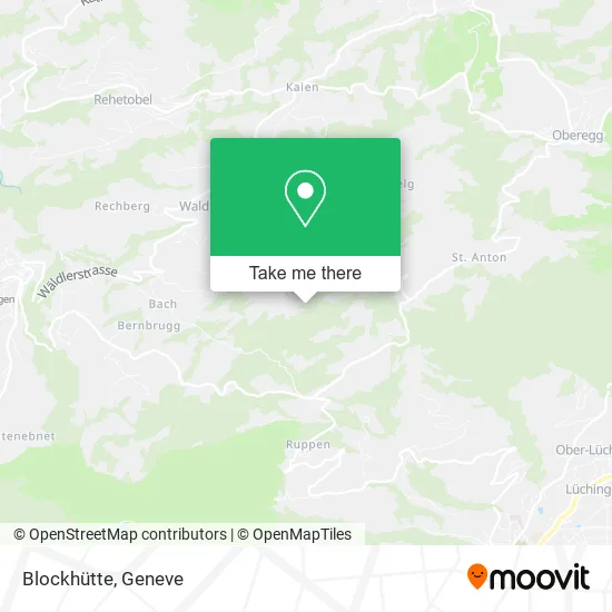 Blockhütte map