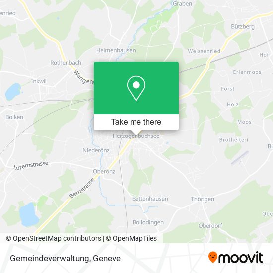 Gemeindeverwaltung map