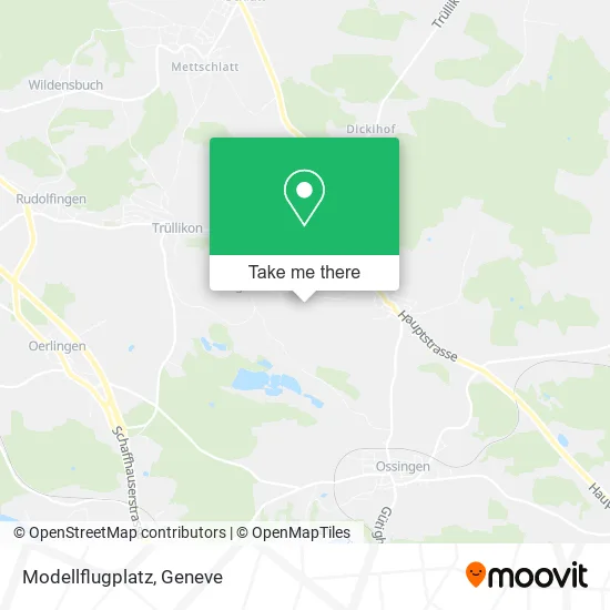 Modellflugplatz map