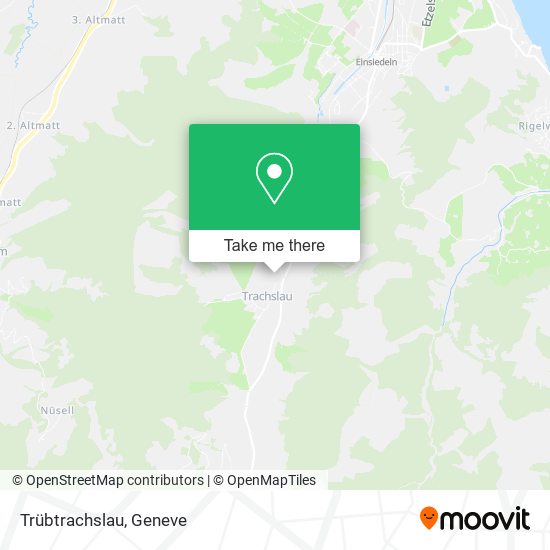 Trübtrachslau map