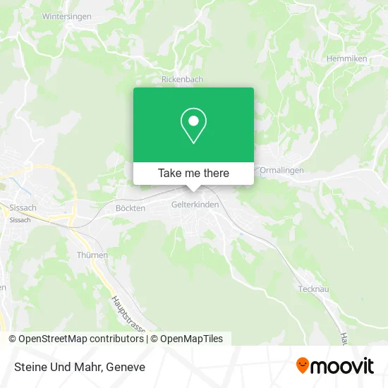 Steine Und Mahr map