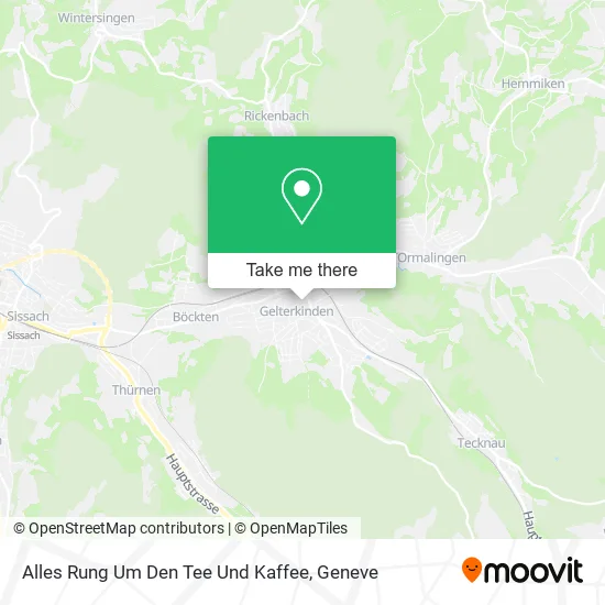 Alles Rung Um Den Tee Und Kaffee map