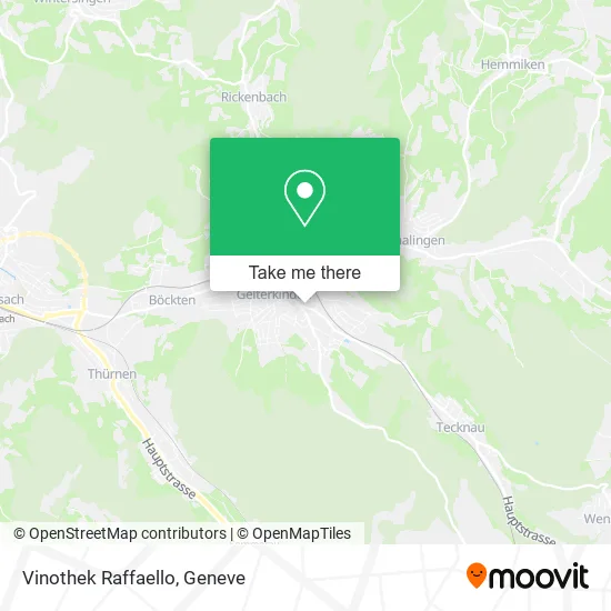 Vinothek Raffaello map