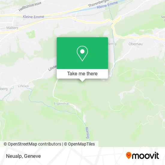 Neualp map