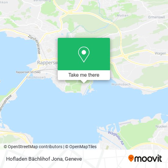 Hofladen Bächlihof Jona map
