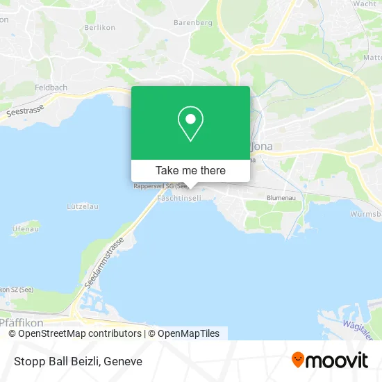 Stopp Ball Beizli map