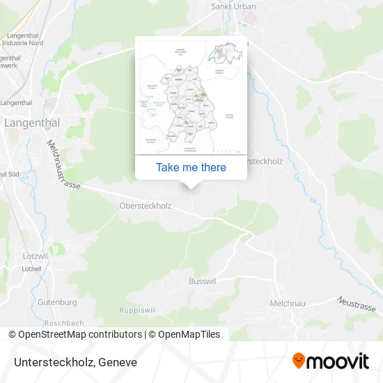 Untersteckholz map