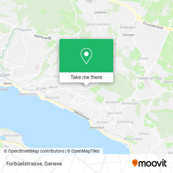Forbüelstrasse map