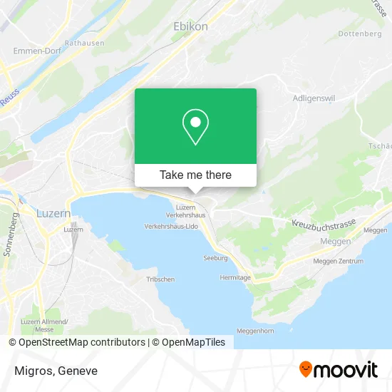 Migros map