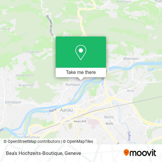 Bea's Hochzeits-Boutique map