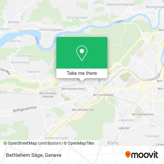 Bethlehem Säge map