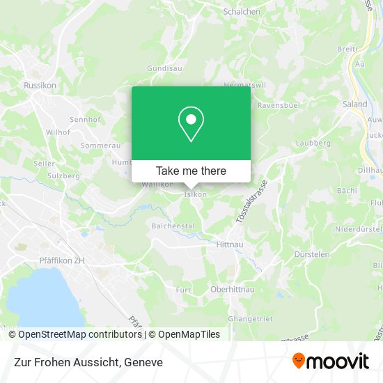 Zur Frohen Aussicht map
