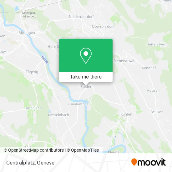 Centralplatz map