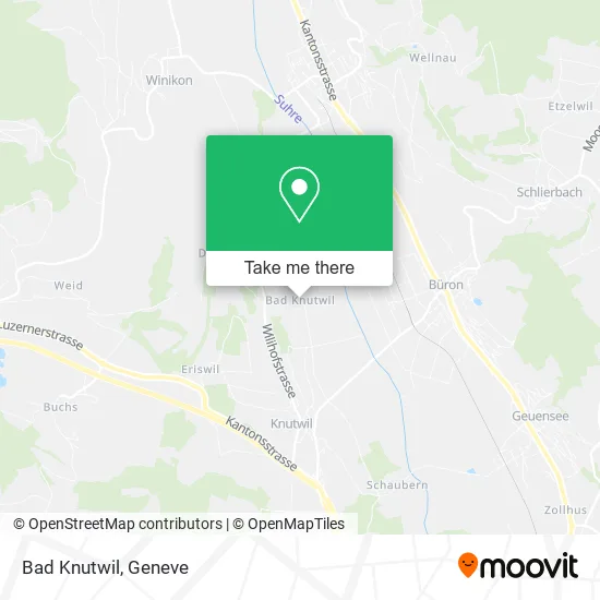 Bad Knutwil map