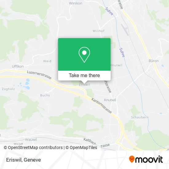 Eriswil map
